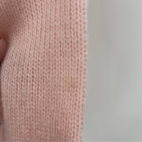 Vintage Buttons & Bows Pink Ribbon and Pearls Sweater - Picture 13 of 14